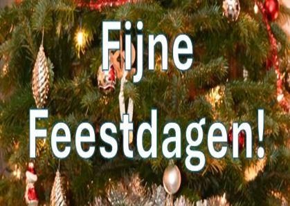 Fijne Feestdagen!